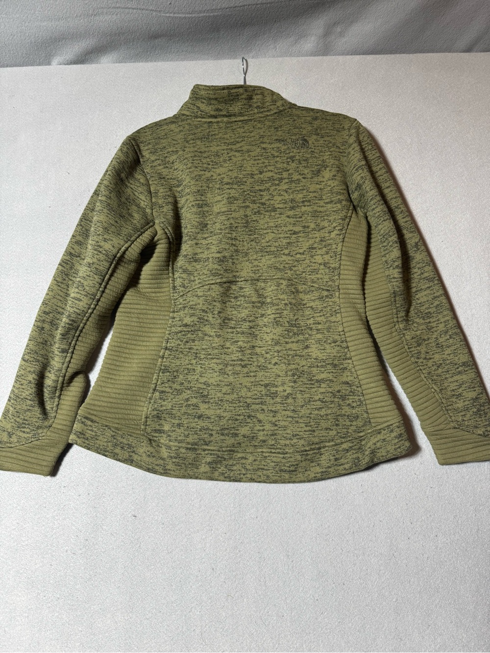 The North Face Olive Green Full-Zip Fleece Jacket - Picture 5 of 6